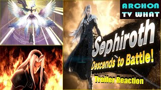 Smash Bros Ultimate- Sephiroth Trailer Reaction- The One-Winged Angel has Descended