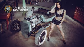 Making of RSTMD MFG Co. | Official apparel of Restomod Air + Femke Fatale + The Pixeleye