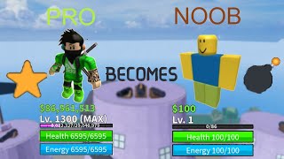 Pro Faking as a Noob!!! Blox Fruit Roblox