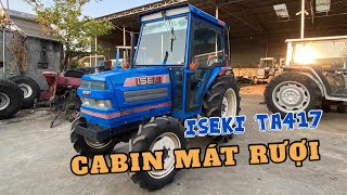 ISEKI TA417 - Nắng nóng mà chạy em này thì khỏi phải bàn! Máy Cày Đức Đạt. ĐT 0986.782.167