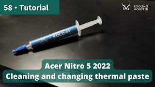 Speed Up Your Acer Nitro 5 2022 - Prevent Overheating With Dust Cleaning & New Thermal Paste