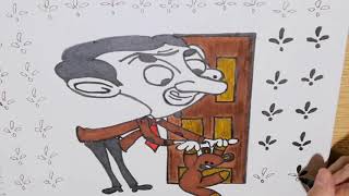 Mr Bean & Teddy Drawing