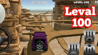 Lavel 100 Complete Mountain Climb 4x4 Game // Bolero Game The End // Gameplay video