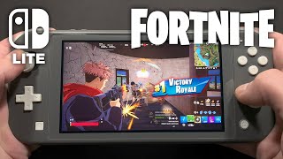 Fortnite on Nintendo Switch Lite #651