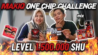 MAKAN MAKIQ ONE CHIP CHALLENGE, BIKIN MATA BERAIR MAU NANGIS!!!