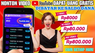 Pasti Cair! Nonton Youtube Dapat Uang - Nonton Youtube Dibayar Saldo Dana