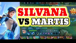 SILVANA VS MARTIS EXP LANE -MOBILE LEGEND