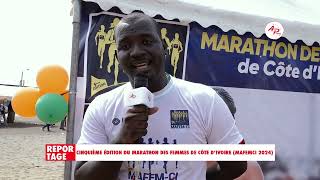 Reportage : 5ᵉ édition du marathon des femmes de la Côte d'Ivoire (MAFEMCI 2024)