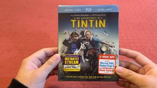 The Adventures of Tintin Blu-ray + DVD + Digital Copy Unboxing