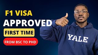 How my Visa to Yale was APPROVED