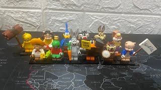 Looney Tunes Lego Minifigures Unboxing and Assembly