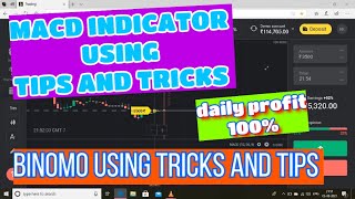 MACD INDICATOR IN TAMIL  HOW TO USING //BINOMO MACD  INDICATOR  STRATEGY IN TAMIL |