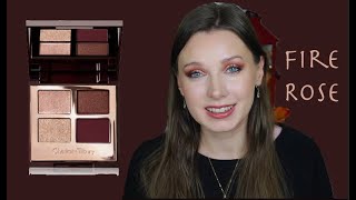 Charlotte Tilbury Fire Rose Palette and Eyes to Mesmerize Review