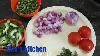 Turkey berry cum bitter gourd pulikulambu |சுண்டைக்காய் பாகற்காய் புளிக்குழம்பு