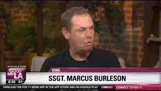 Marine Staff Sergeant Marcus Burleson  The Boot Campaign