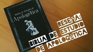 Biblia de estudio APOLOGETICA / Guia COMPLETA y como UTILIZARLA / Reseña - REVIEW