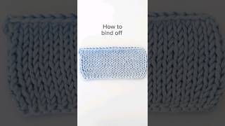 How to Bind off