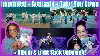 &TEAM 'Imprinted' + 'Aoarashi' Official MV + Take you down K & FUMA & Unboxing! | K-Cord Reaction