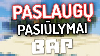 Naujos Paslaugos Minecraft Bap Serveryje!!