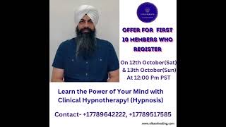 Learn Clinical Hypnotherapy (HYPNOSIS)