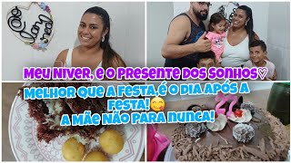 Meu Niver Abençoado ♡|As Crianças Amaram meu Presente,Achado no Brechó #vlogtododia4