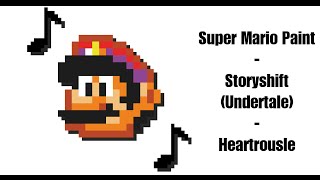 Super Mario Paint - Heartrousle (StoryShift/Undertale)