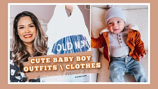 CUTE BABY BOY OUTFITS | OLD NAVY BOY CLOTHES HAUL