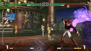 The King of Fighters XIV Steam Edition Iori Yagami (Combo SuperCancel x 4)