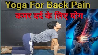 YOGA FOR BACK PAIN | कमर दर्द के लिए योग