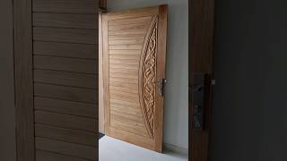 Front door design / Latest wood door design / #door #design #shorts