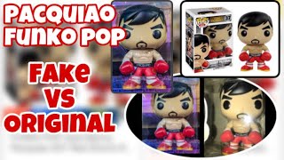 Pacquiao Funko - FAKE VS ORIGINAL