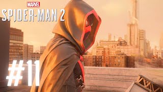 Spider Man 2 100% Platinum Gameplay Walkthrough Part 11 (PS5 4K 60fps)