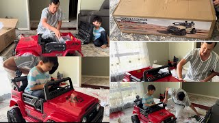 Toyota FJ Cruiser Opening  #kidscar# Hazara vlog ￼