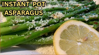 HOW TO COOK ASPARAGUS IN THE INSTANT POT