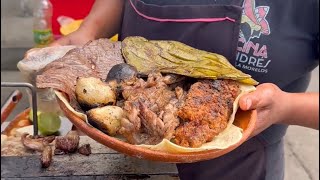 Fuimos por cecina de yecapixtla y nos encontramos con este súper taco 🌮