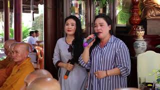 Nhớ Ngoại Thương Mẹ ( SONG CA THANH NGÂN+ THANH NGỌC)  hát cúng dường trai Tăng tại Thiền Viện 2018