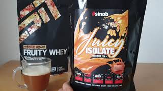 Sinob Juicy Isolate (Peach Ice Tea) im Test