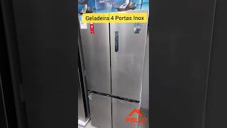 Geladeira 4 Portas Inox Side by Side Midea #eletrodomesticos #Brastemp #Electrolux #outlet #pollo