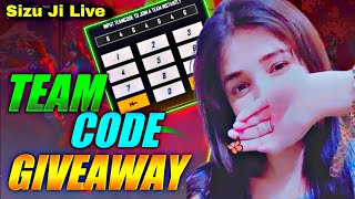 FREE FIRE LIVE GIVEAWAY TEAM CODE || FF LIVE REDEEM CODE GIVEAWAY || FFLIVE #freefirelive #fflive