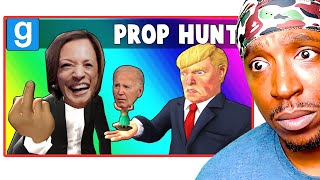 Reaction To Gmod Prop Hunt - White House Edition 2024! (Garry's Mod Funny Moments)