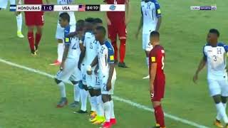 Honduras vs Etats Unis  1-1  Qualifications  Coupe du monde 2018