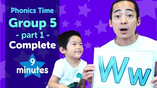 Group 5: Part 1: Complete | Phonics Time with Masa and Junya | Made by Red Cat Reading