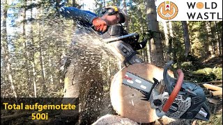 Chainsaw-Tuning Stihl 500i geported