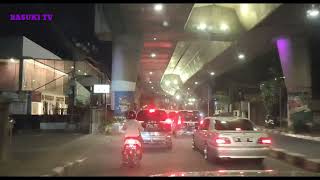 Melewati jalan ampera - kemang malam hari