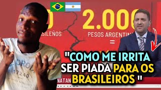 Argentinos ficam FURIOSOS com PIADAS de BRASILEIROS | Moçambicano reage