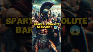 Crazy Fact about "THIS IS SPARTA" absolute baricade😱❗ #shorts #shortvideo #history