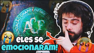 GRINGOS REAGEM AO ACIDENTE DA CHAPECOENSE (O DIA QUE O MUNDO CHOROU💚🖤💚💚🖤😭😭)