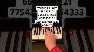 Stupid in Love by MAX and HUH YUNJIN // ig: jessnotes123 #piano #pianotutorial #pianomusic