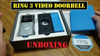 Ring Video Doorbell 3 *Unboxing*