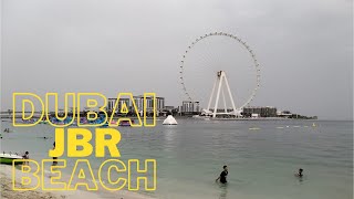 Dubai 🇦🇪 JBR Beach 2022 | Jumeirah beach residence | Ain Dubai